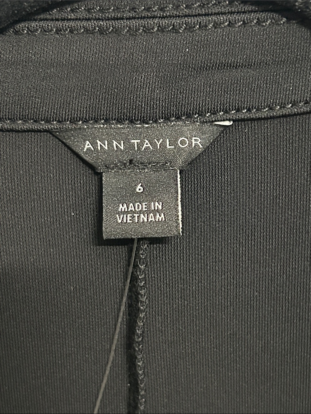 Ann Taylor Wrap Dress in Black NWT - Picture 7 of 8